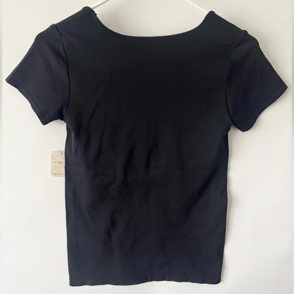 Free People Clean Lines Sunfade Baby Tee